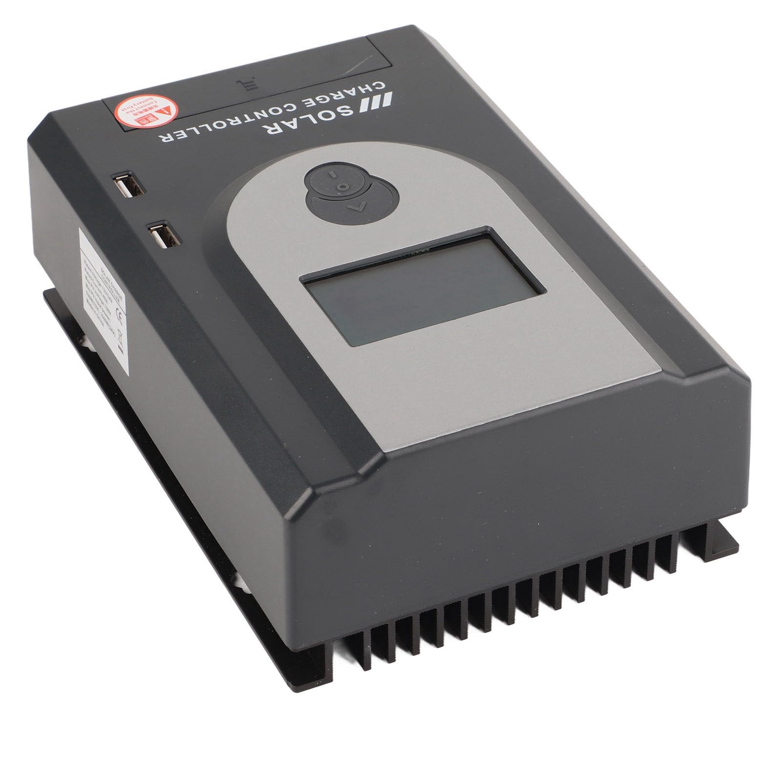 Controlador de carga solar MPPT de 40 A con protección y detección de temperatura para el hogar, generación de energía, yate, barco