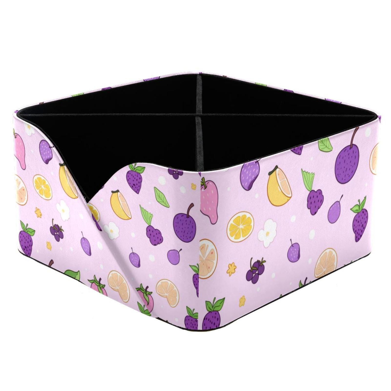 Porte-stylo durable fruits violets pour ranger le bureau et la coiffeuse
