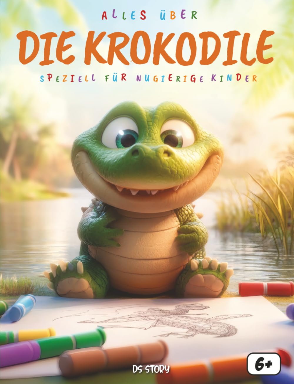 Alles over Krokodillen: Een leerzaam en spannend boek voor nieuwsgierige kinderen over de wereld van krokodillen