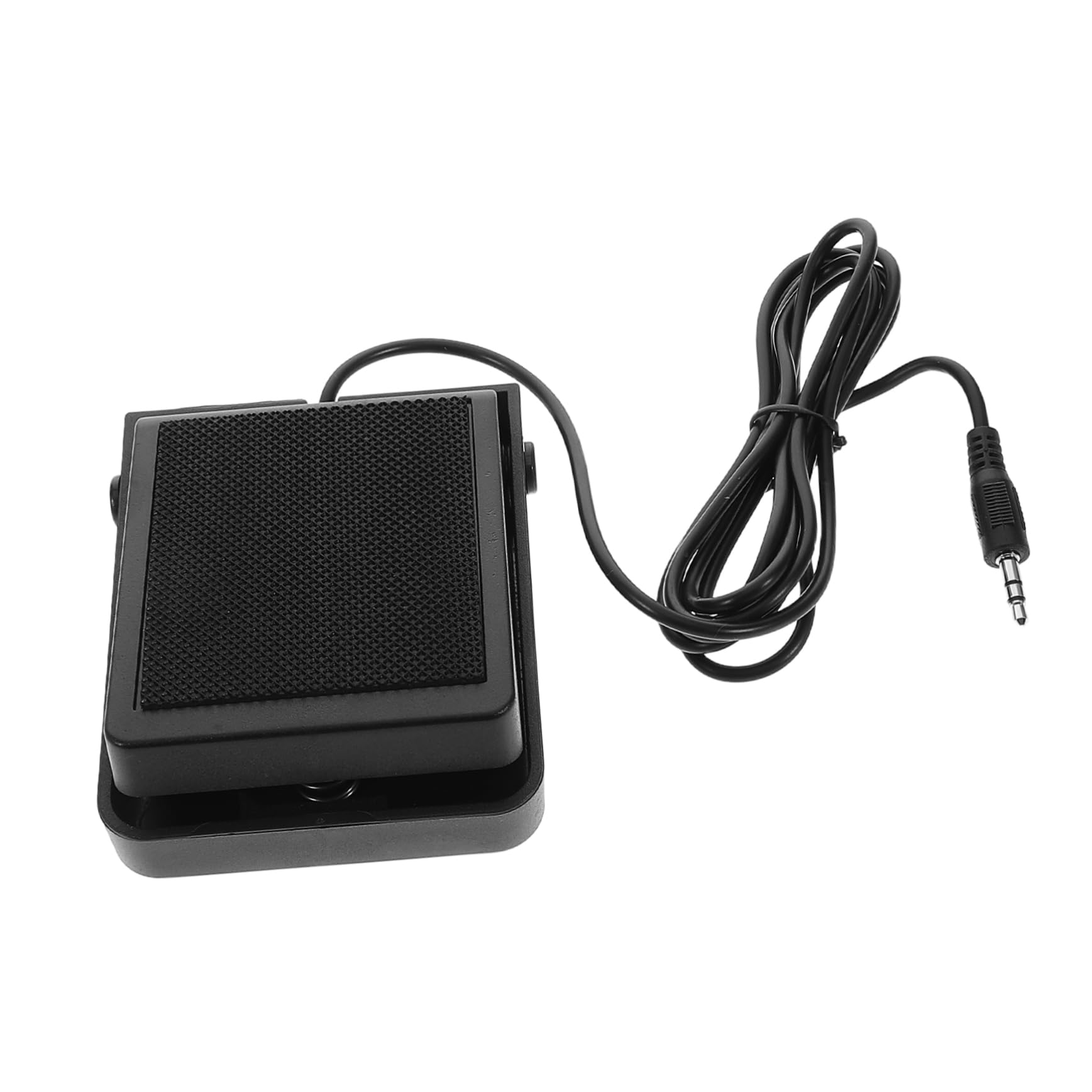 ibasenice Midi Pedal for Keyboard Sustain Pedal for Piano Electric Piano Digital Instruments Sturdy Easy to Use Black (3.5mm Jack)