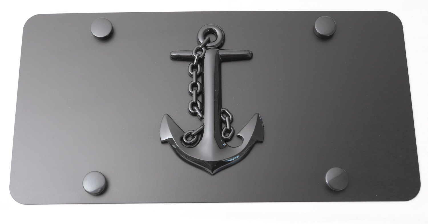 Color ANCHOR 英語大事典 Amazon.com: Navy Ship Anchor 3D Black Emblem on Stainless Steel