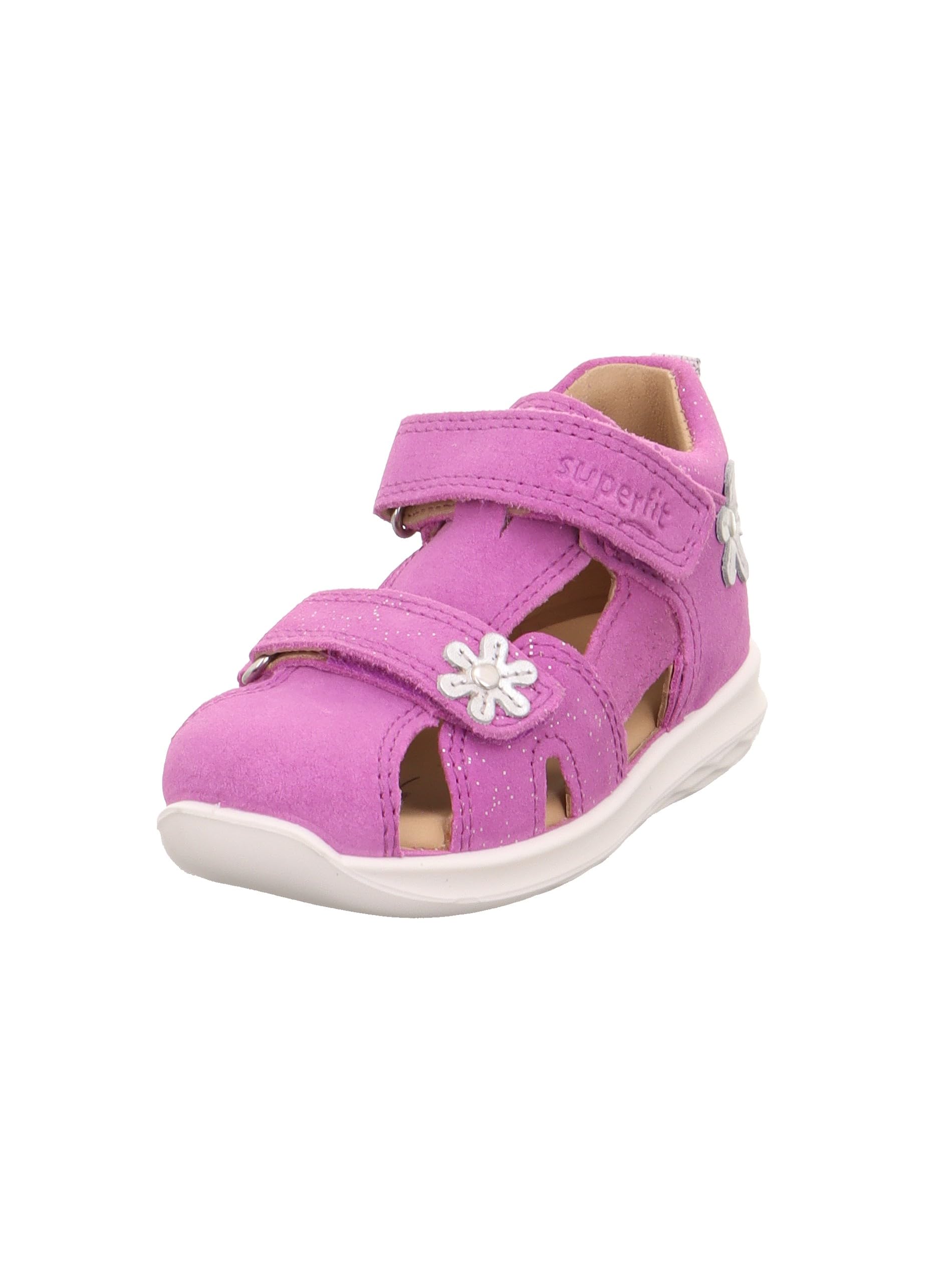 Superfit Girls' Bumblebee Sandal, Purple 8500, 4 UK Child