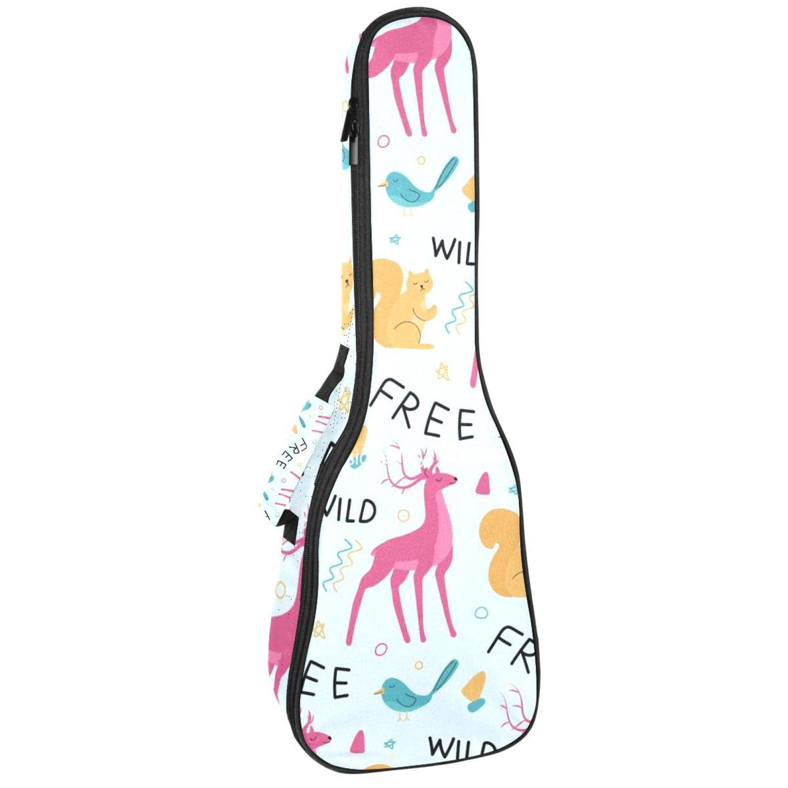 Sac robuste pour ukulélé de concert protégeant des chocs et rayures
