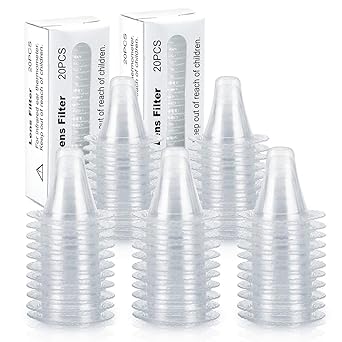 Amazon Com Hommie 0 Pcs Ear Thermometer Probe Covers Bpa Free And Disposable Lens Filters Refill Caps For All Braun Thermoscan Models Em198 Health Household