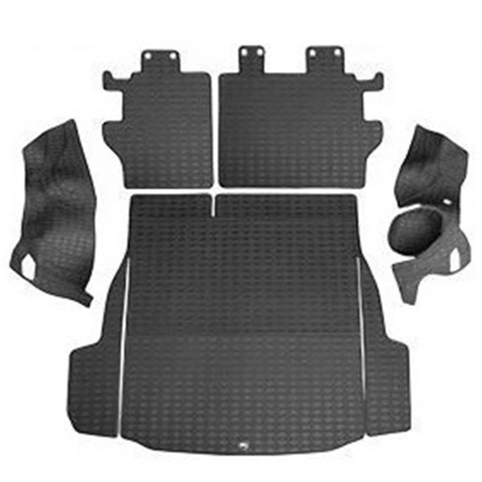 maty samochodowe Do Toyota Wildlander 2026 maty do bagażnika samochodu | Do akcesoriów do dywaników Toyota Cargo Liner(5 Pieces B)