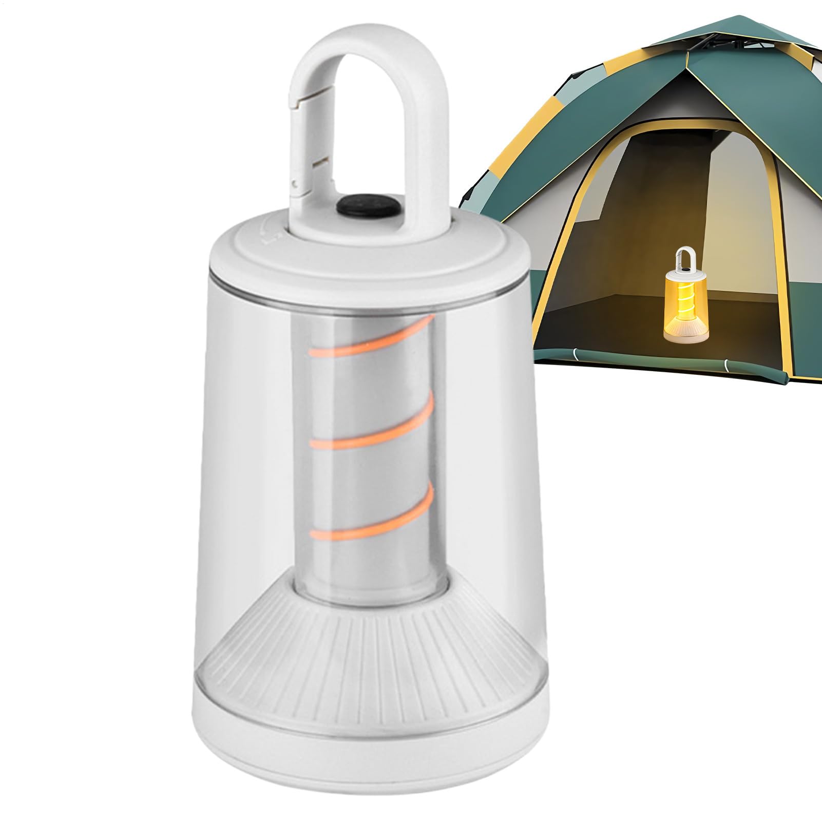 Lanterne de camping LED multifonctionnelle alimentée par piles - 8