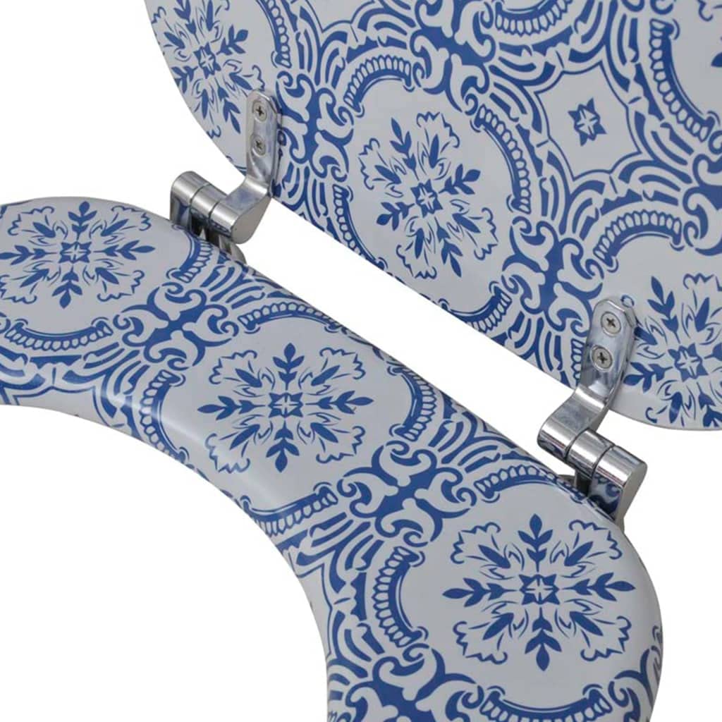 Ferretería, Plomería, Herrajes para Accesorios de plomería, Asiento de Inodoro con Tapa de MDF Diseño de Porcelana, Piezas, Inodoro