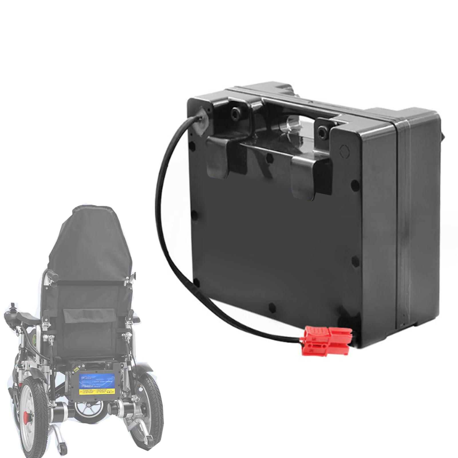 SSCYHT 24V 10Ah 12Ah 15Ah 20Ah 25Ah Lithium Battery Pack 24 Volts Electric Wheelchair Replacement Battery Rechargeable Battery with Charger for 250W 450W 600W Motor Kits,24v10ah