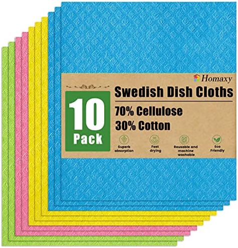 Homaxy Swedish Dishcloths...