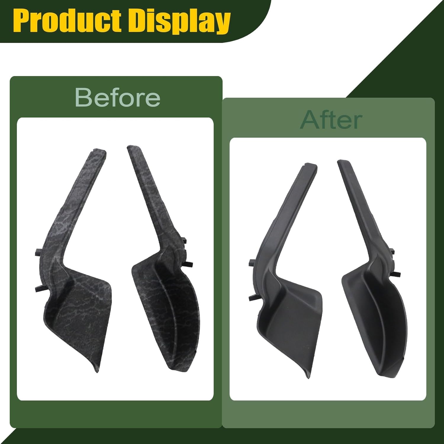 2 Pcs Front Right & Left Side Cowl Cover Seal 53866-0R052 538670R052 Fit for Toyota RAV4 2019-2024
