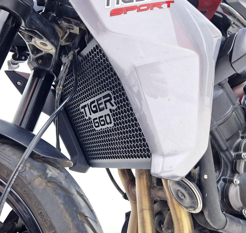Grille de radiateur Tiger 660 Triumph protection premium découpée au laser