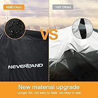 Vista 6 de Neverland Cubierta impermeable para ATV Quad ATC 4 ruedas para todas las estaciones, a prueba de clima, protección UV para Polaris Sportsman Outlaw