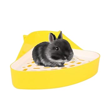 Animal Litter Potty Trainer Toilet Corner Litter Bedding Box Pet Pan for Baby Rabbit Chinchillas Small Guinea Pigs Ferret
