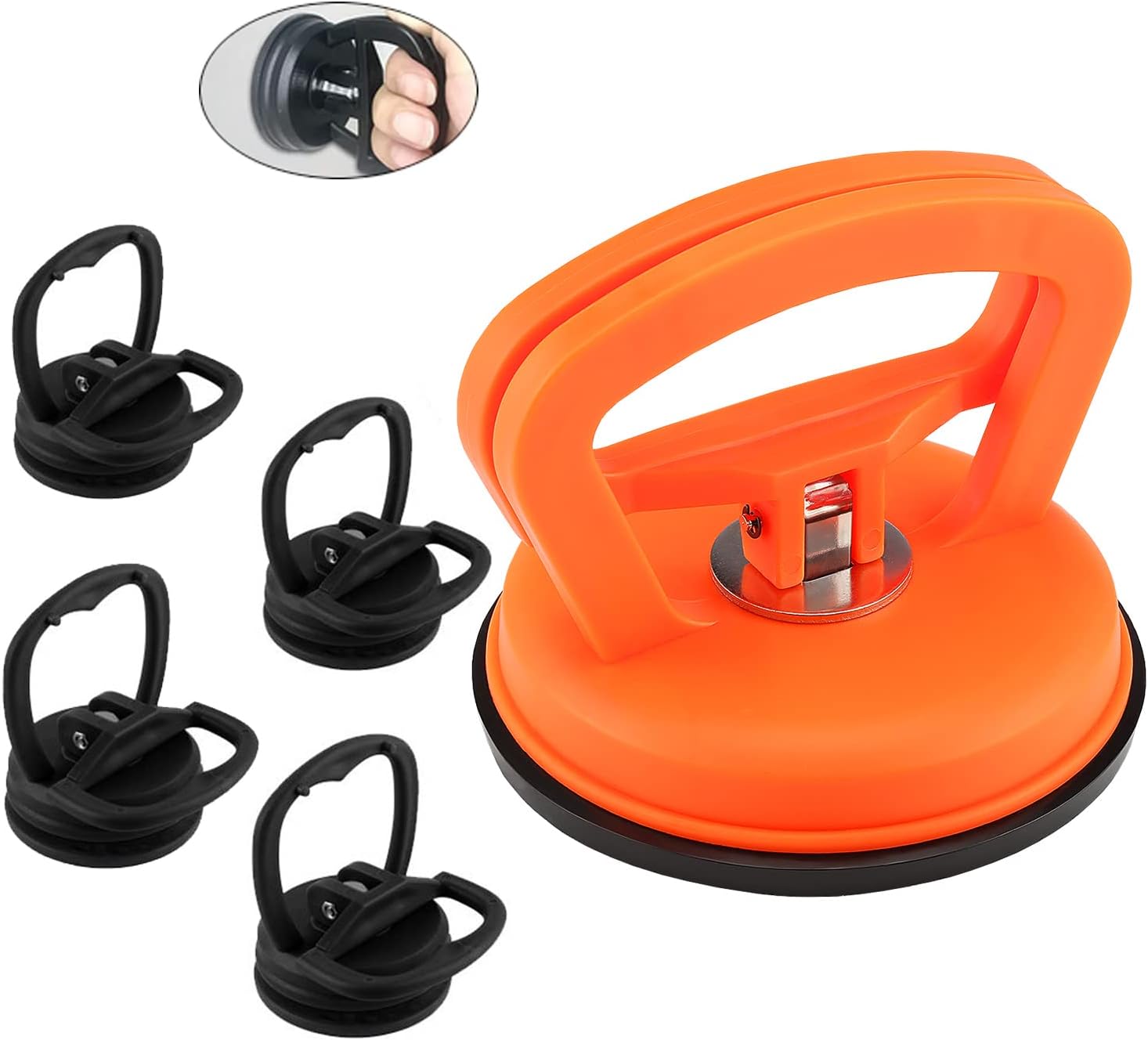 Duzluyzi Car Dent Puller, Suction Cup Dent Removal Kit, 5 Pack Powerful Car Dent