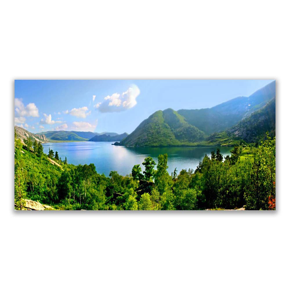 Tableau de décoration grand format pour habiller un mur vide avec un paysage naturel