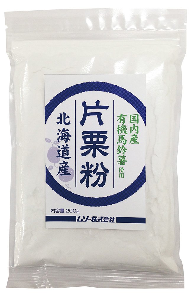 ムソー 国内産有機馬鈴薯使用・片栗粉 200g
