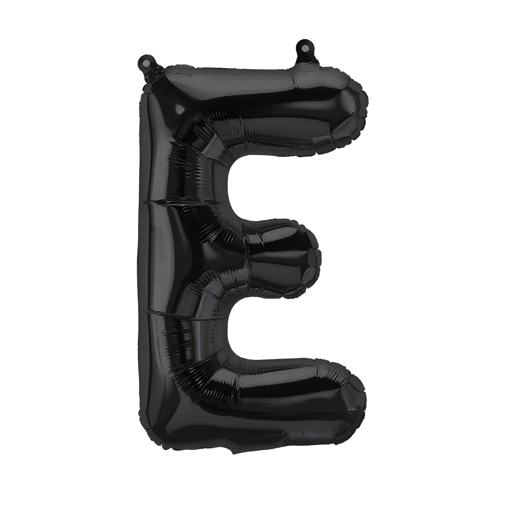 Foil Balloons Letters Black - 40/80/100 cm for Birthday Wedding Party Decoration Happy Birthday JGA Gift Balloon Graduation Giant Balloon ABI Large XXL Small Black Boys (40 cm - E)