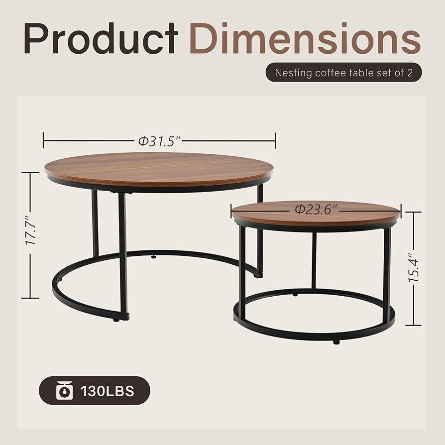 大小2つセット dareels TWO NEST TABLE re:ceno ネストテーブル dareels TWO NEST ｜家具・インテリア通販 Re
