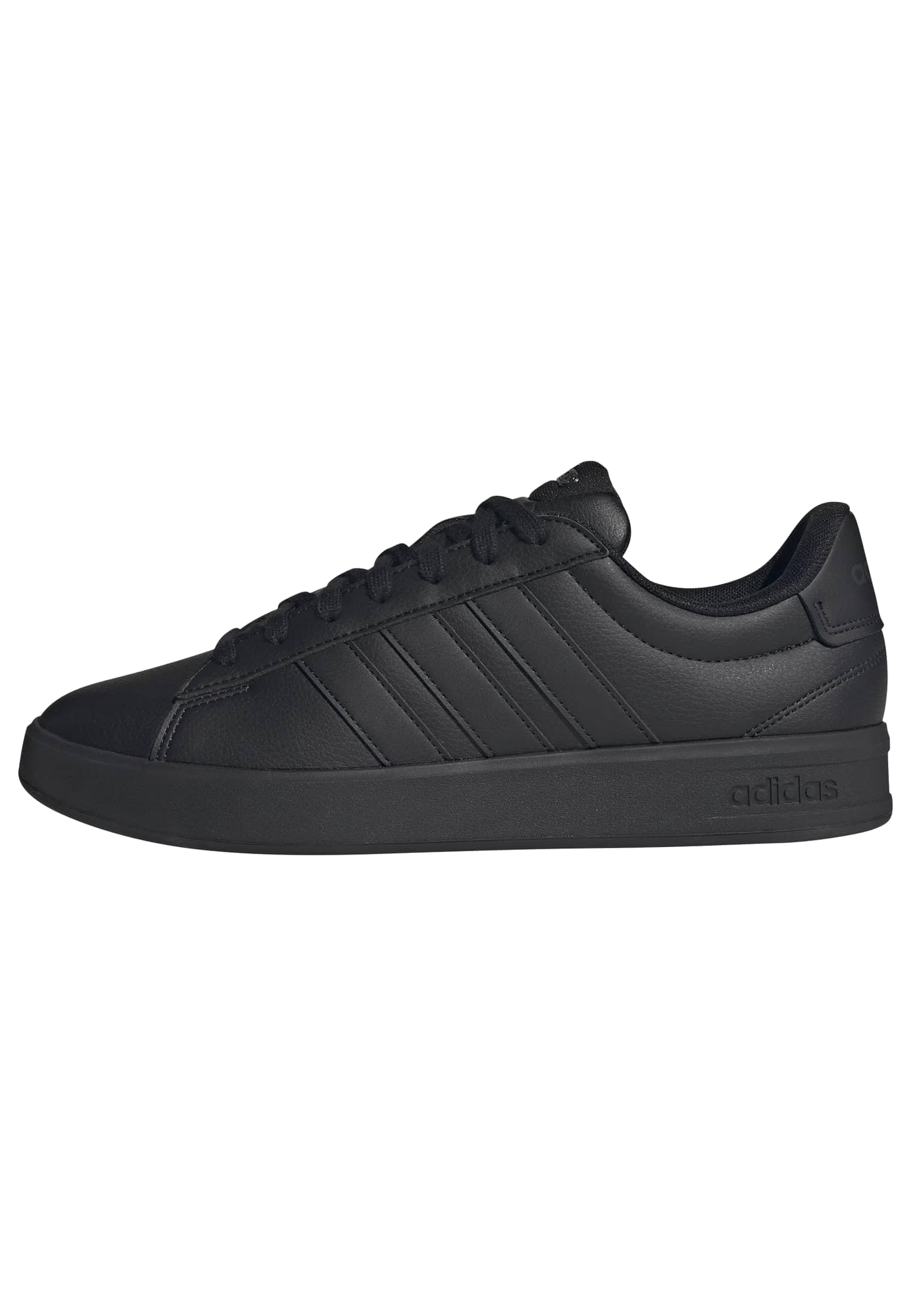 Adidas Boys Noir Iconic Children's Sneakers Grand Court 3.0