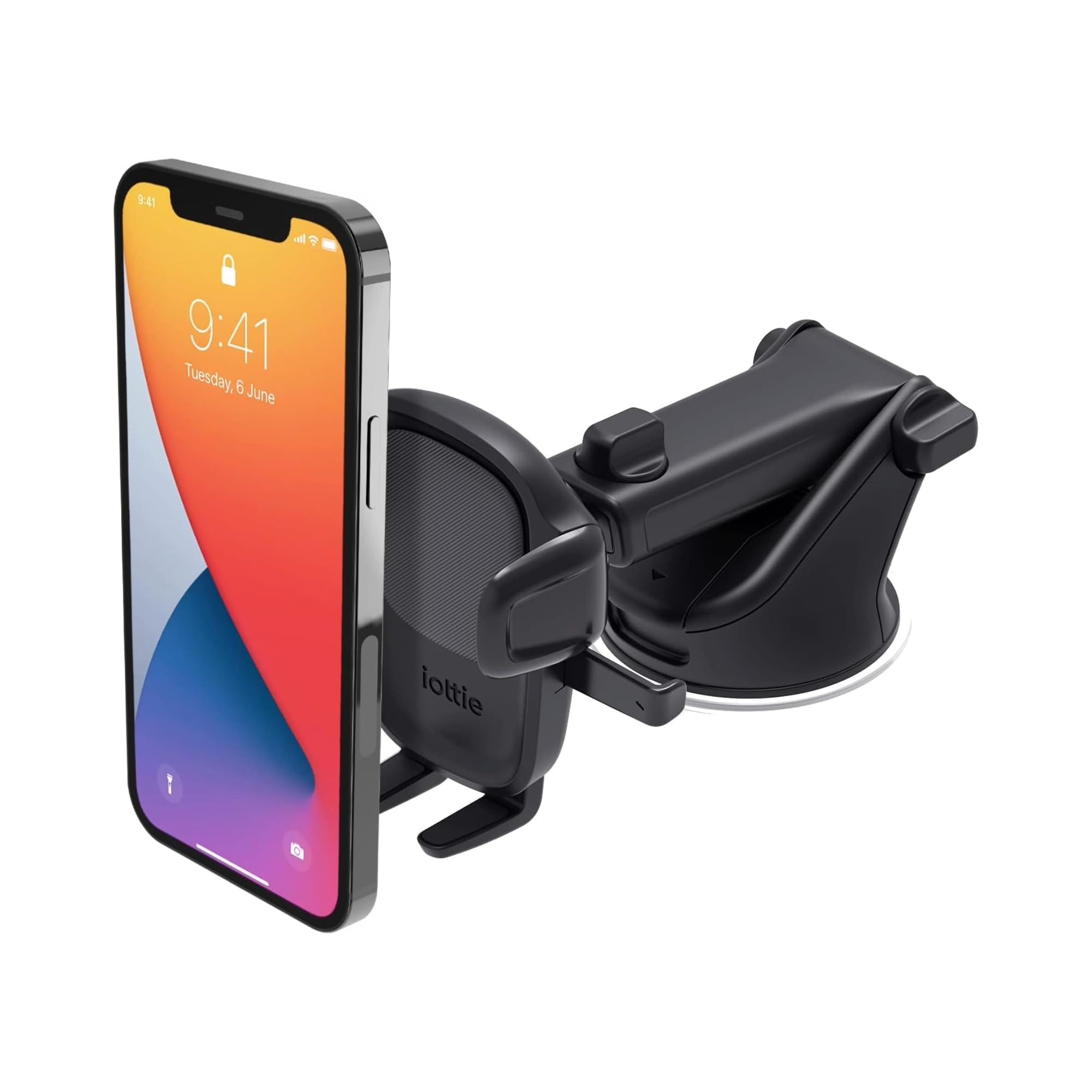 iOttie Easy One Touch 5 Cruscotto e Parabrezza Universale Supporto Del Telefono Supporto Del Supporto Da Tavolo Per iPhone Samsung, Moto, Huawei, Nokia, LG, Smartphone