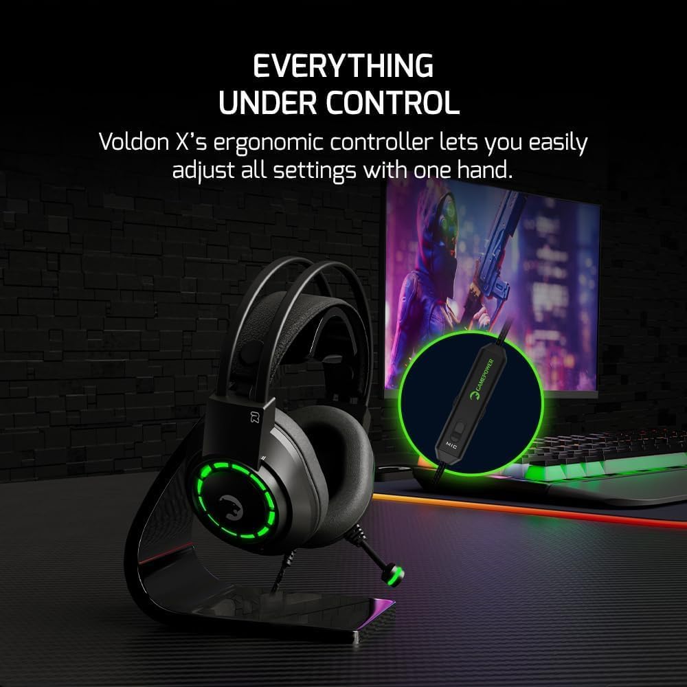 Gamepower Voldon X 3,5 mm PS4, Ps5, zestaw słuchawkowy do gier Xbox
