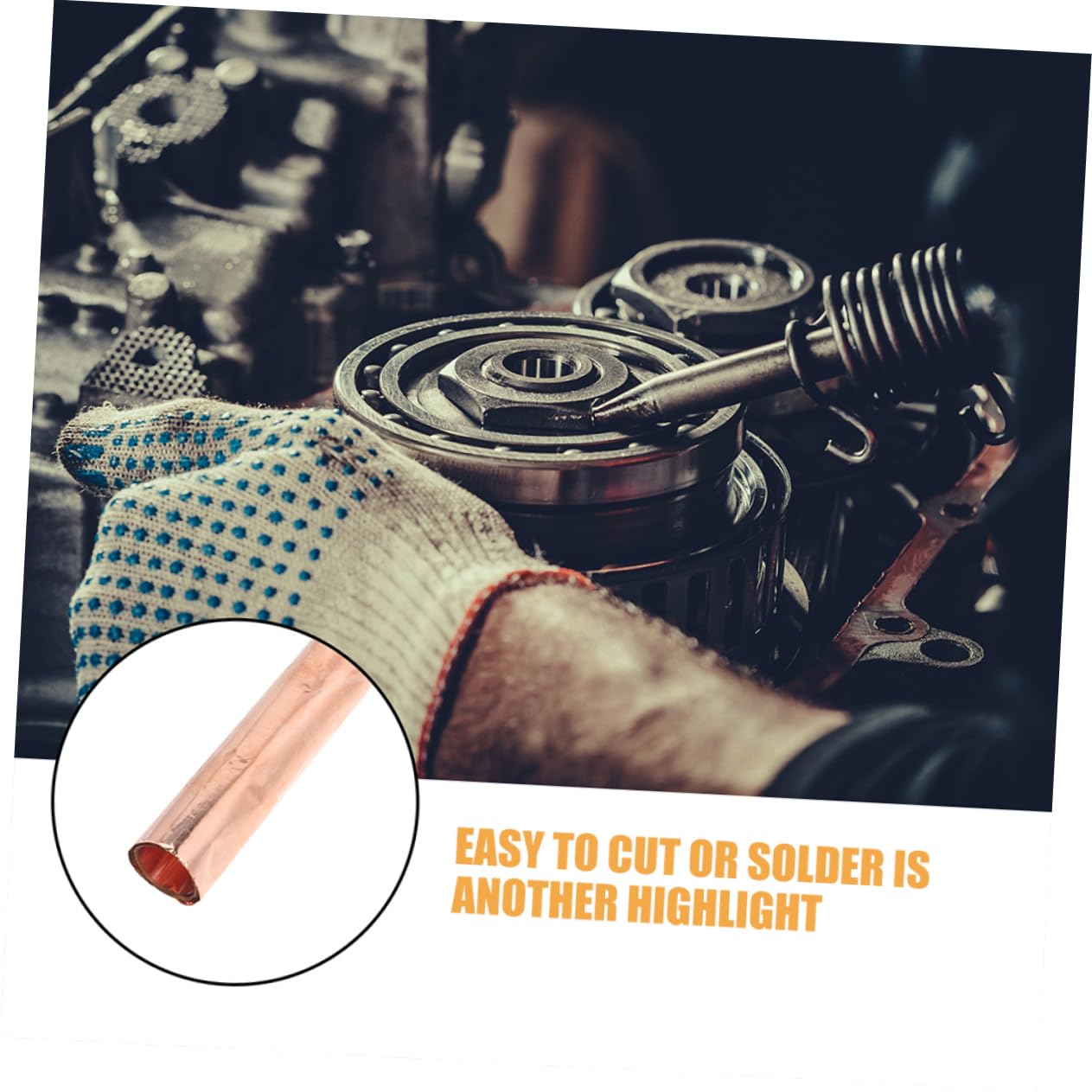 Zerodeko 30rolls Copper Foil Sheets for Electrical Repair and Crafting High Conductivity Easy to Cut for Projects and Industry Use