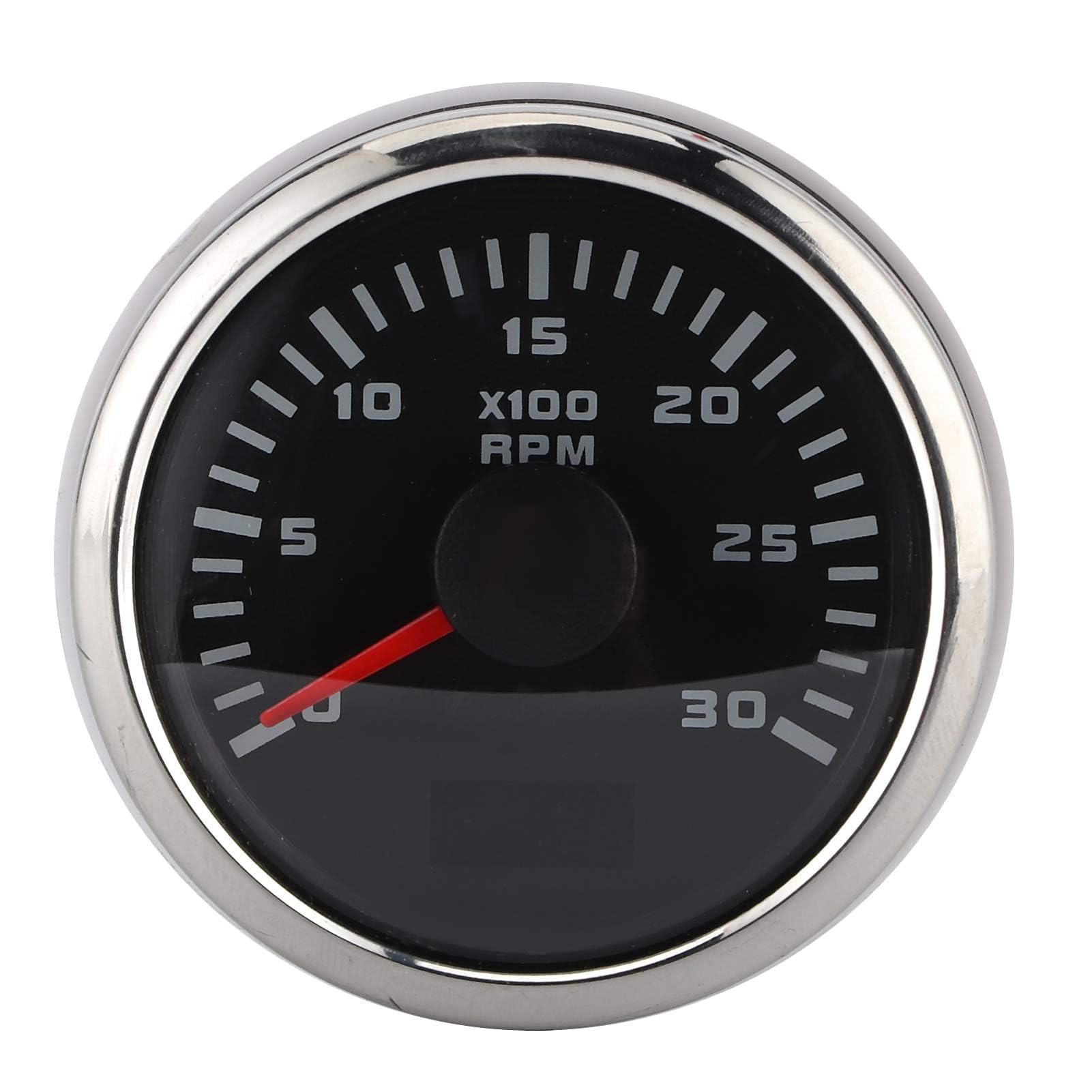 Tacómetro, 2 Pulgadas, 3000 RPM, Tacómetro para Barco, Pantalla LCD, Tacómetro para Coche, Motocicleta, Maquinaria de Ingeniería, Motor Fuera de Borda para Tacómetro de Coche, Tacómetro LCD, Tacómetro