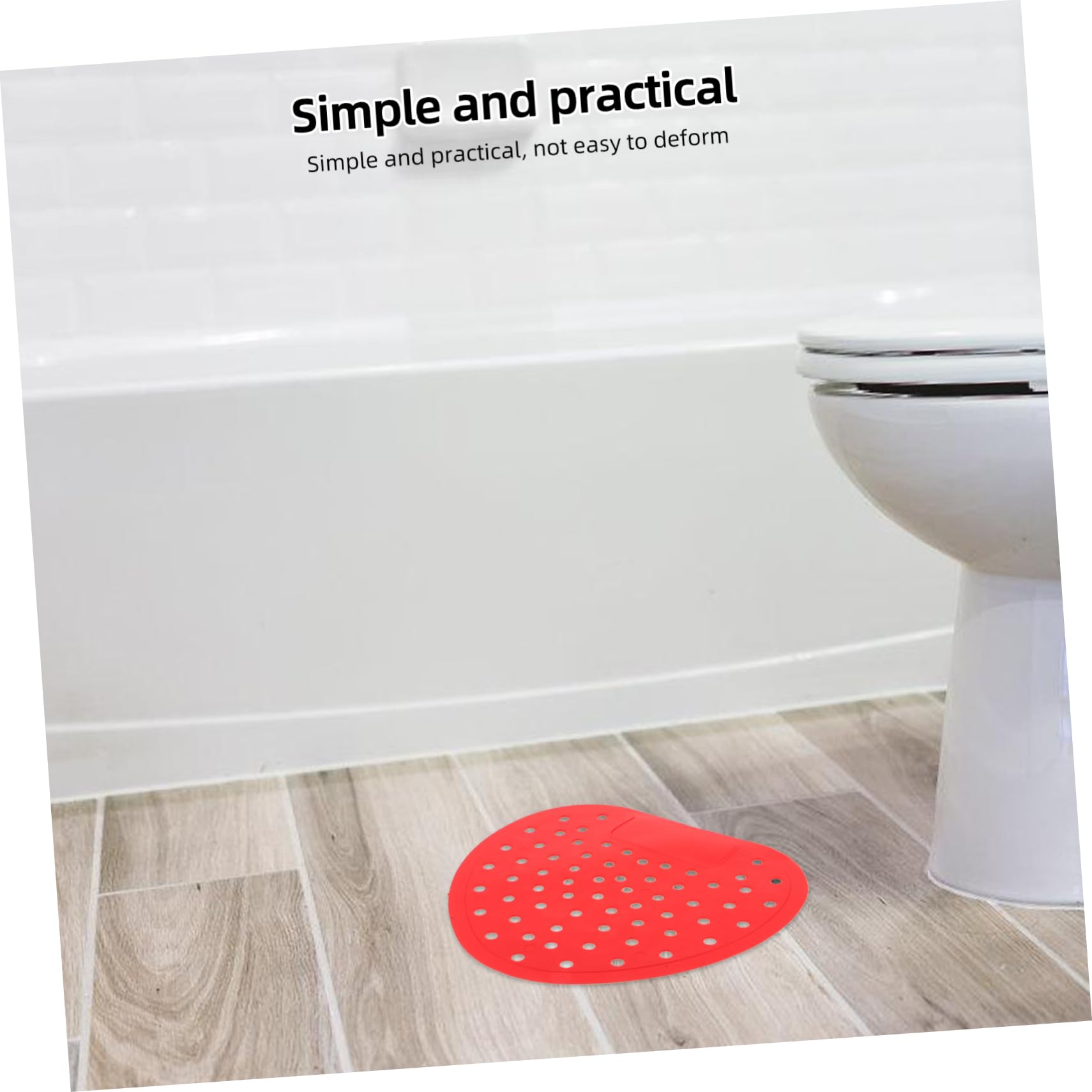 Pannello per Orinatoio 16 Pezzi in Plastica Antintasamento | Bagno Maschile, Controllo Odori e Freschezza, Accessorio Wc Facile da Usare