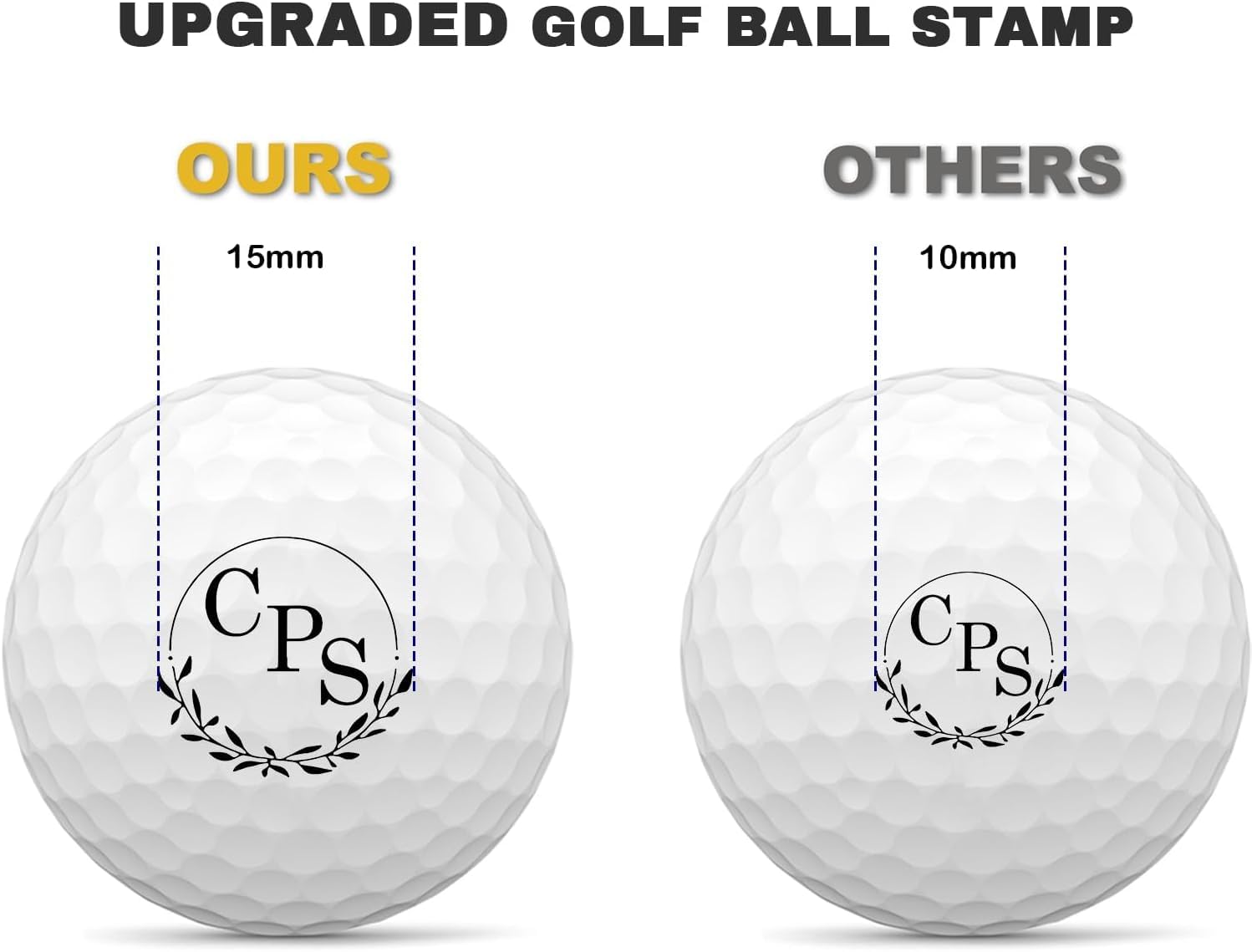 Marcador De Bola Personalizado, Sellos De Golf Con Autotinta, Regalo Para Jugador De Golf