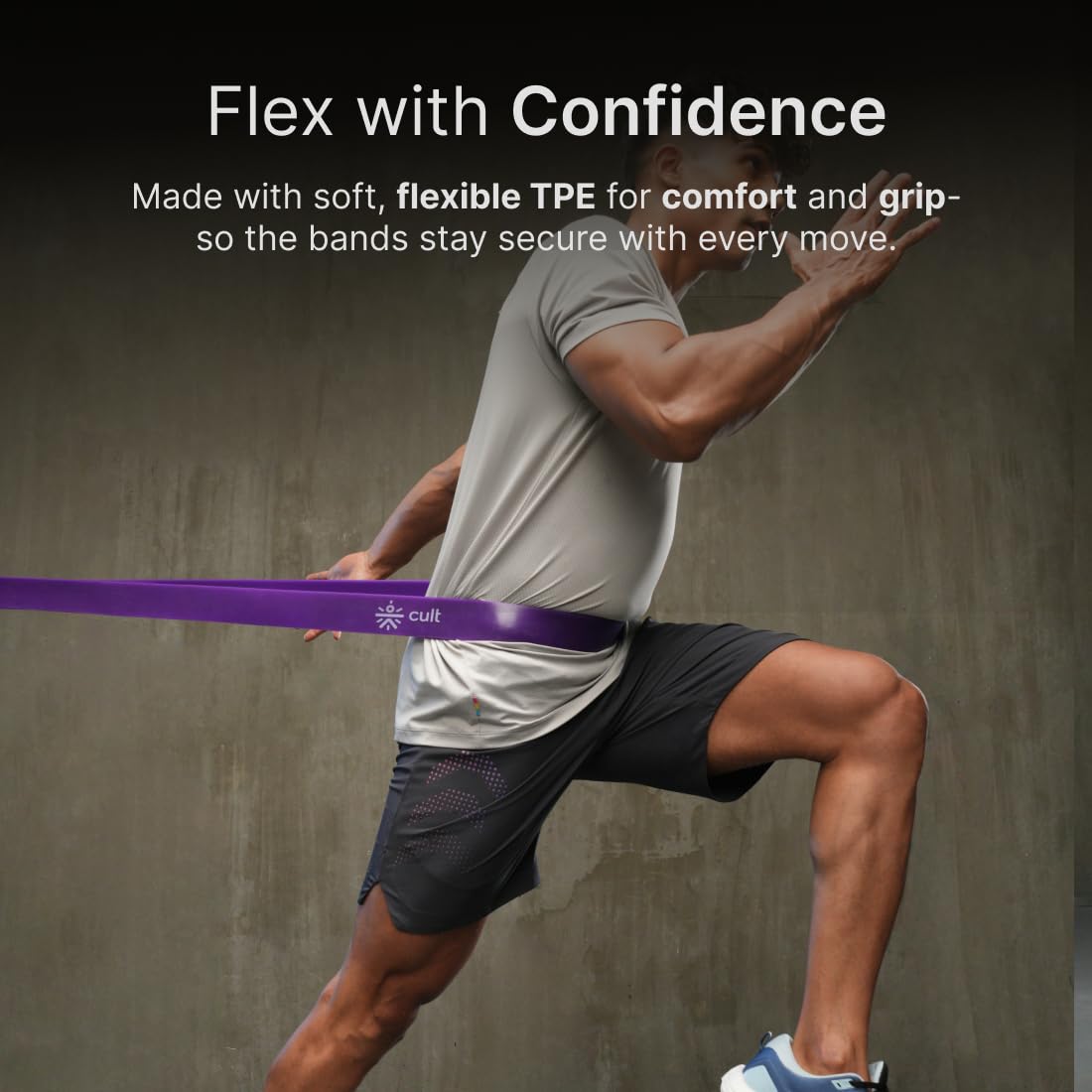 CULT Resistance Band - Strength & Flexibility Training -2