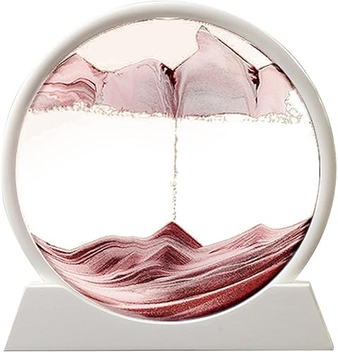 Meideli Escultura de arena Arte Arenas movedizas Ornamento Coloreado Arenas movedizas Decoración de Arena Movimiento Líquido Sherem Arte Ondulación