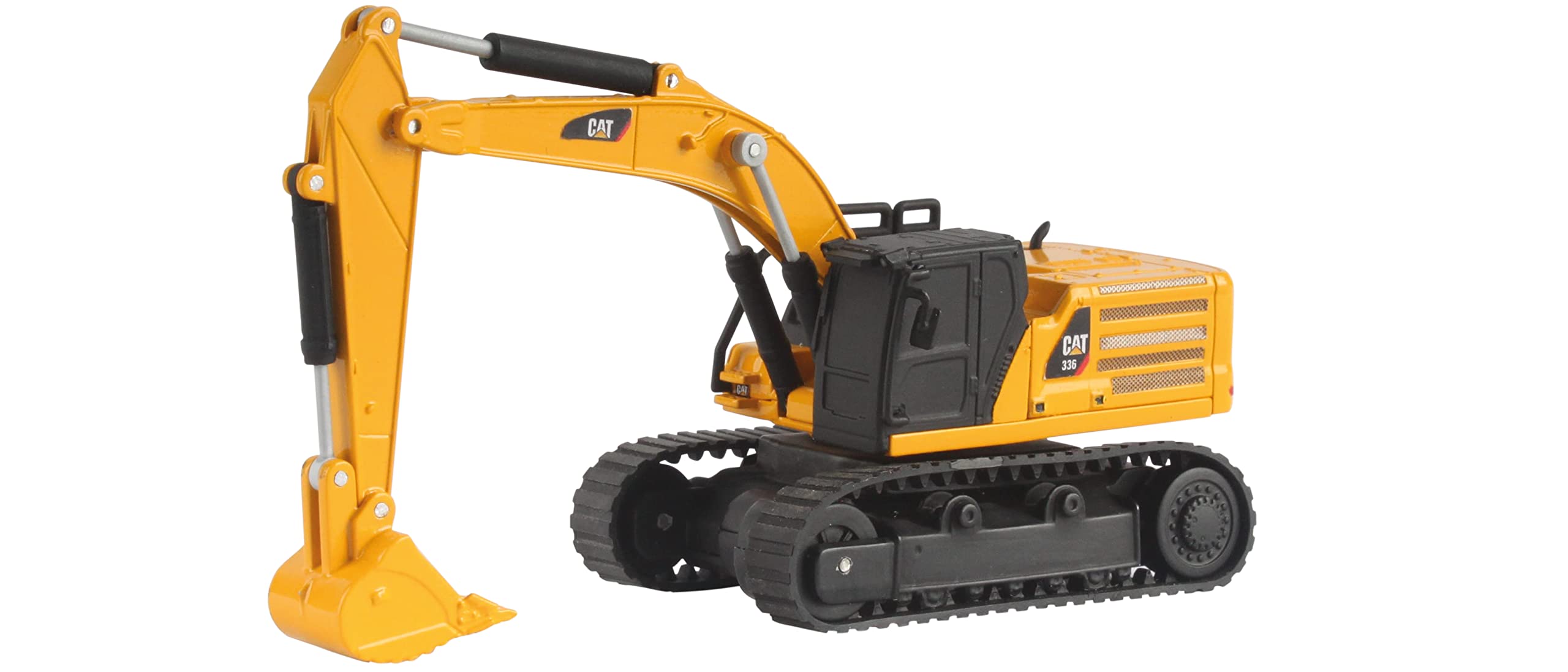 Carrera 37026001 Kind 1:64 RC CAT RC-336 Spoon Digger Remote Control, Yellow