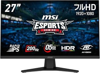 ディスプレイ・モニター本体 msi gaming monitor MSI G274QPX 27 