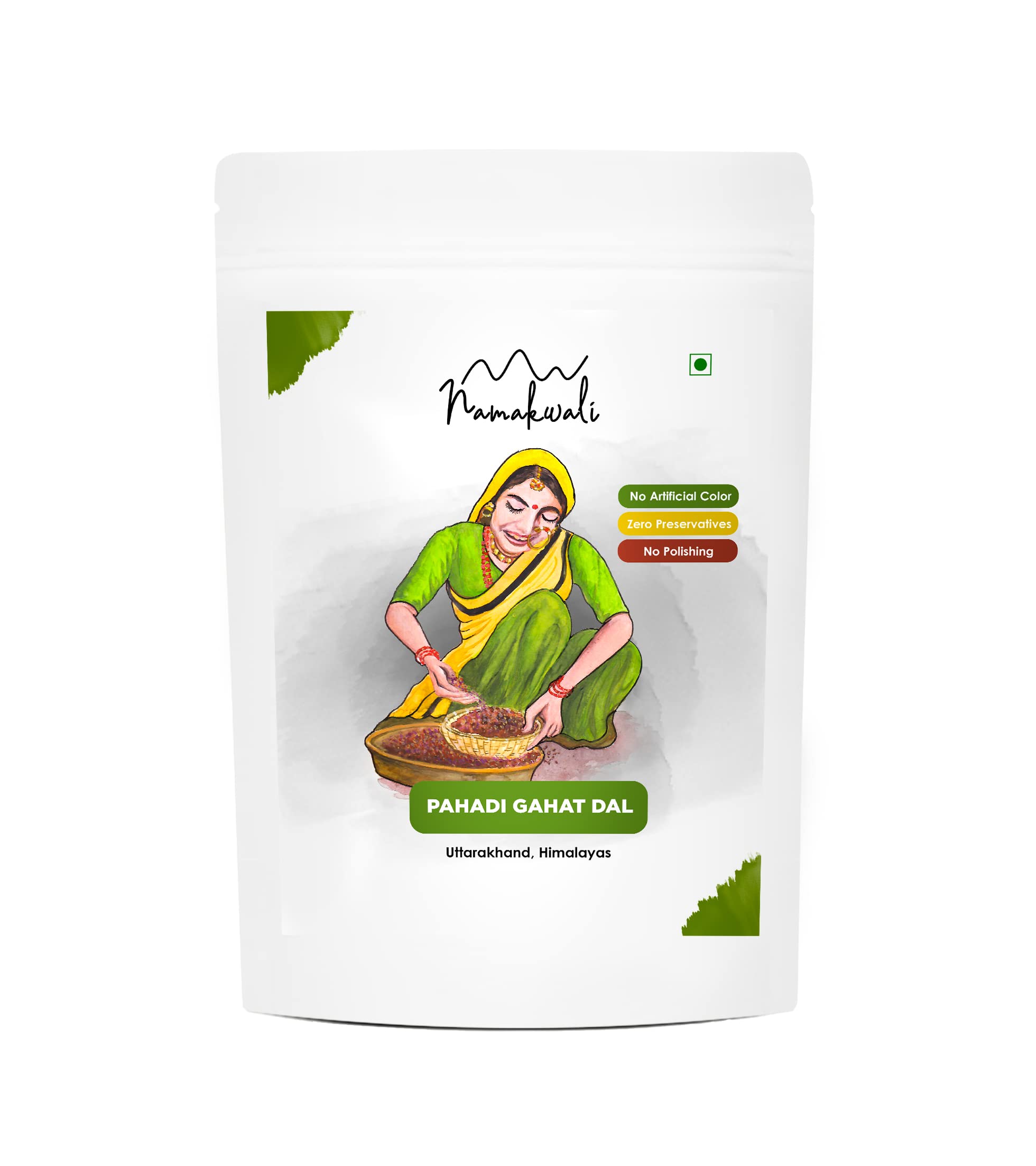 Namakwali Pahadi Gahat Dal, Horse Gram, Sourced From Tehri Garhwal, 400gm | As Seen On SharkTank India S3