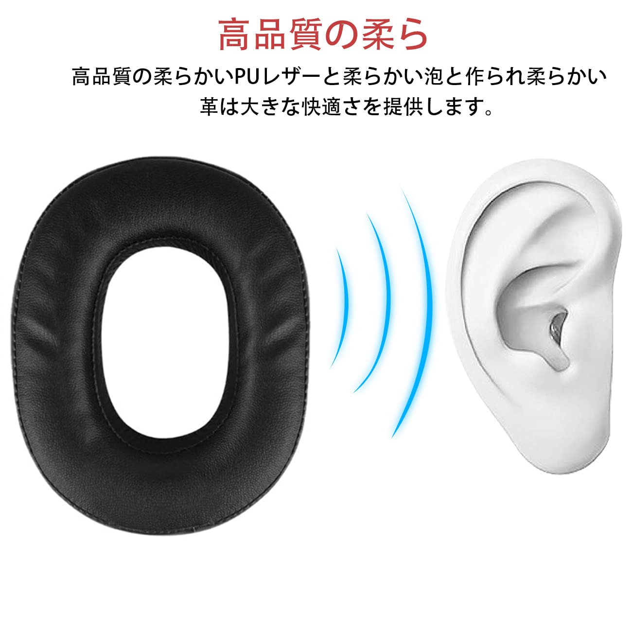 Amazon | イヤーパッド SONY MDR-HW700 / MDR-HW700DS 【2個入り