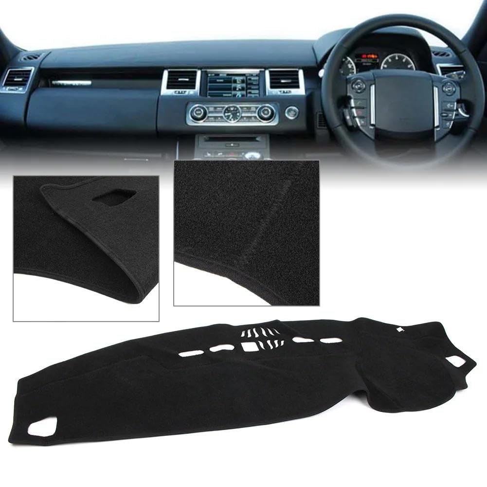 Tapis De Tableau De Bord Pour Land Rover Range Rover Sport 2006-2009 (conduite à Gauche) - Rouge/Bleu/Noir