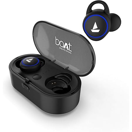 boAt Airdopes 311v2 Truly Wireless Bluetooth in Ear Earbuds with Mic (Active Black)