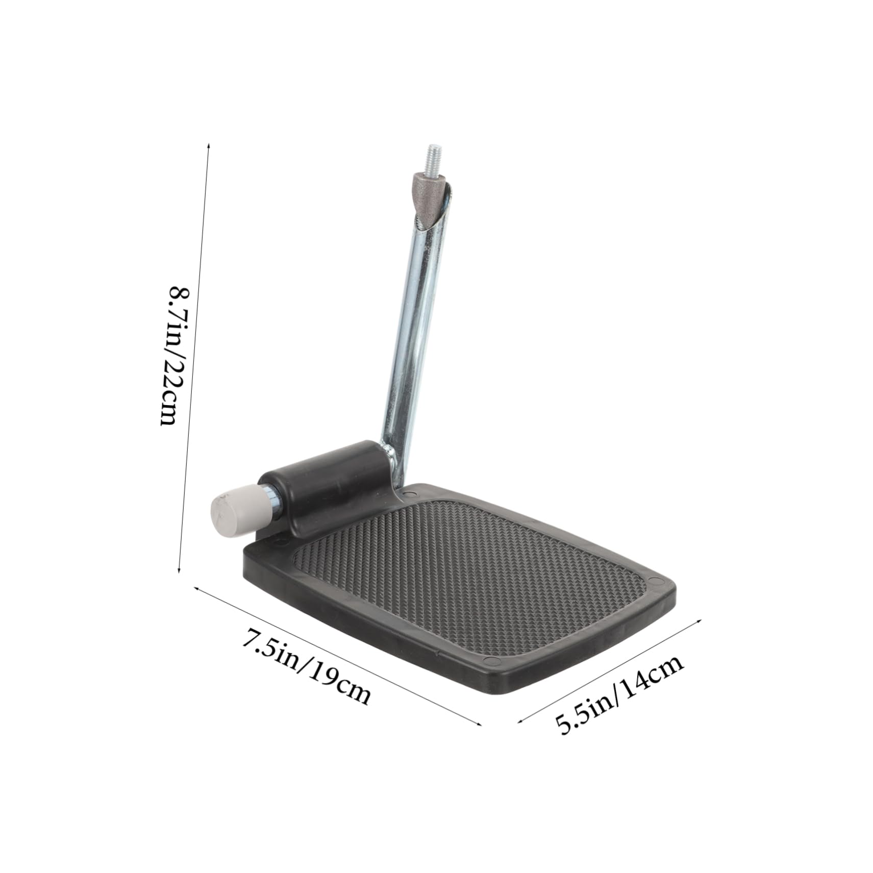 Reposapiés de Repuesto para Silla de Ruedas, 1 Par Negro | Poste, Plástico, Diseño Elevable, Accesorio Robusto para Uso Diario Color Aleatorio
