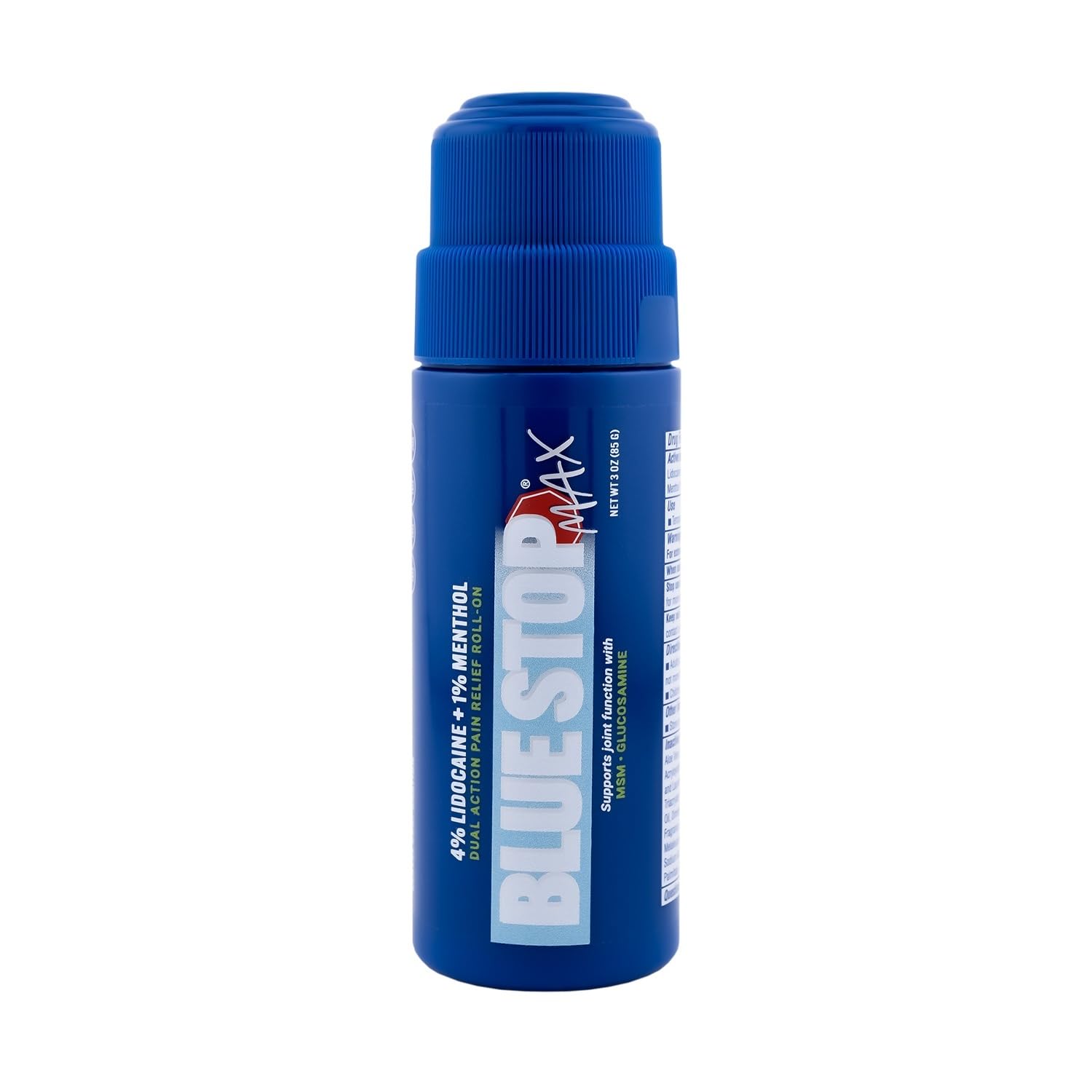 Blue Stop Max Lidocaine Roll On