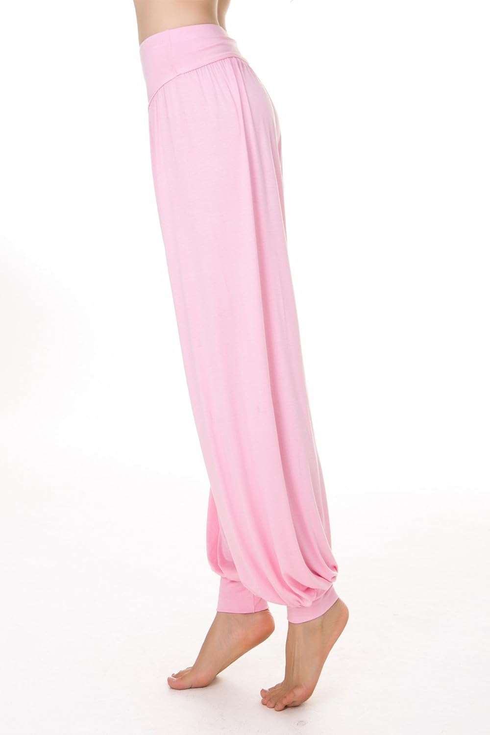 Women's Elastic Soft Modal Yoga Sports Pants Dance Harem Pants - Image 3