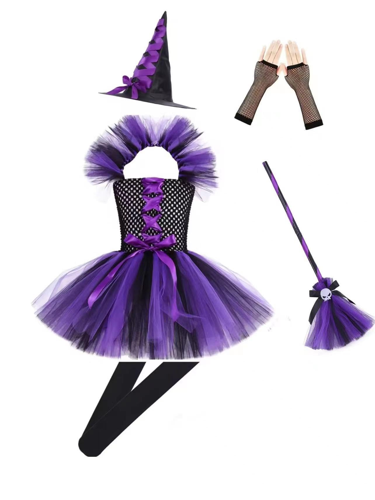 XXTXYB Girls Princess Costume Birthday Party Dress Halloween Cosplay Outfits