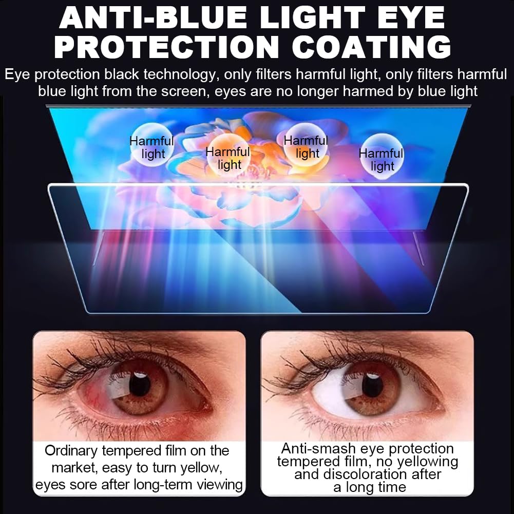 Moniteur LED LCD TV à film trempé givré ou