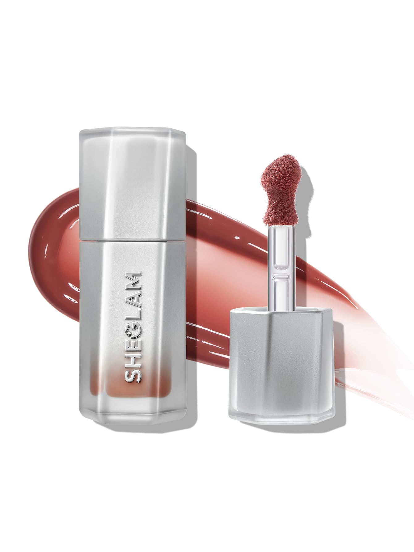 SHEGLAM Glass Lock Air Gloss High Shine Finish Moisturizing Lip Gloss-Own lt