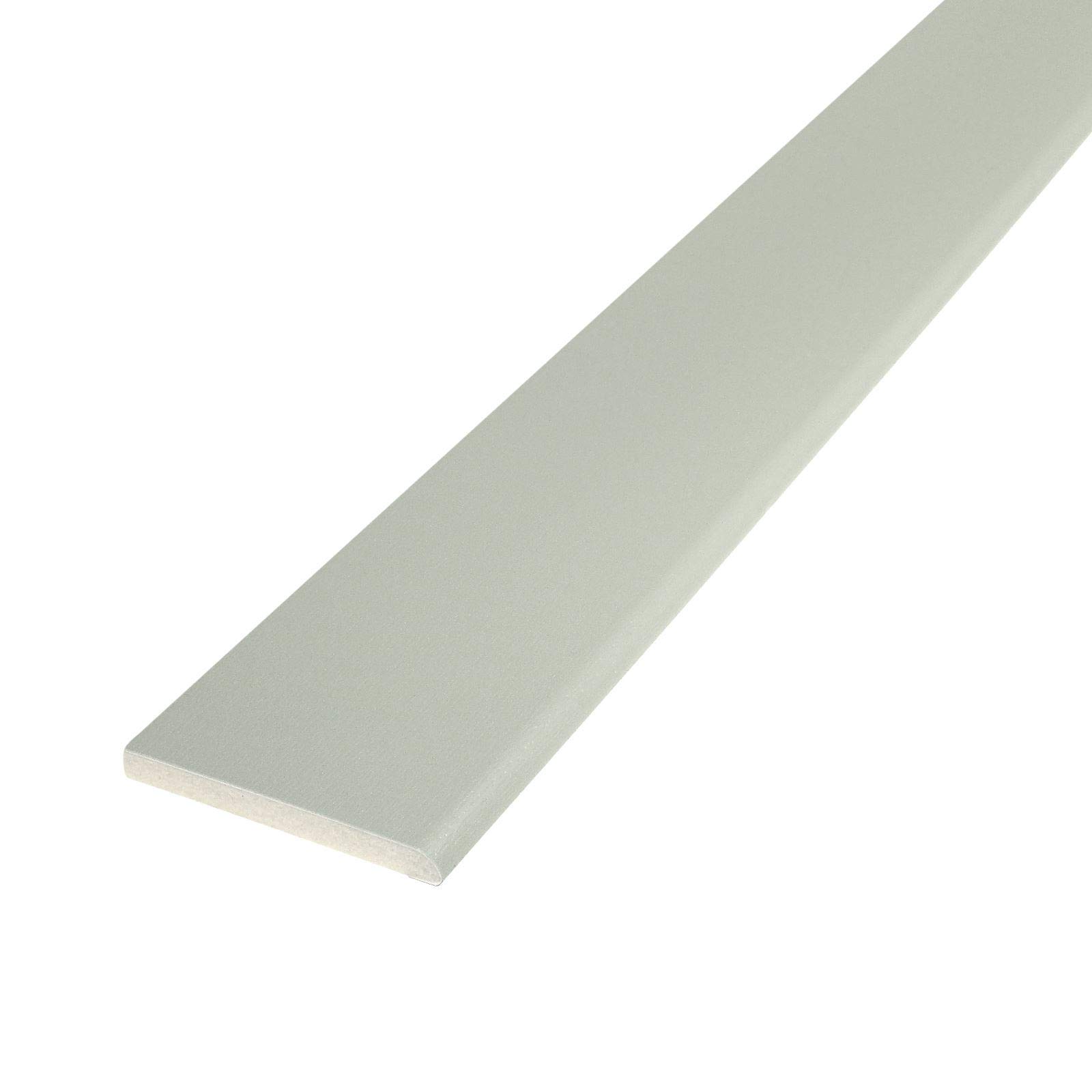 Pencil Round uPVC Architrave Trim (5m) - 65mm, Agate Grey