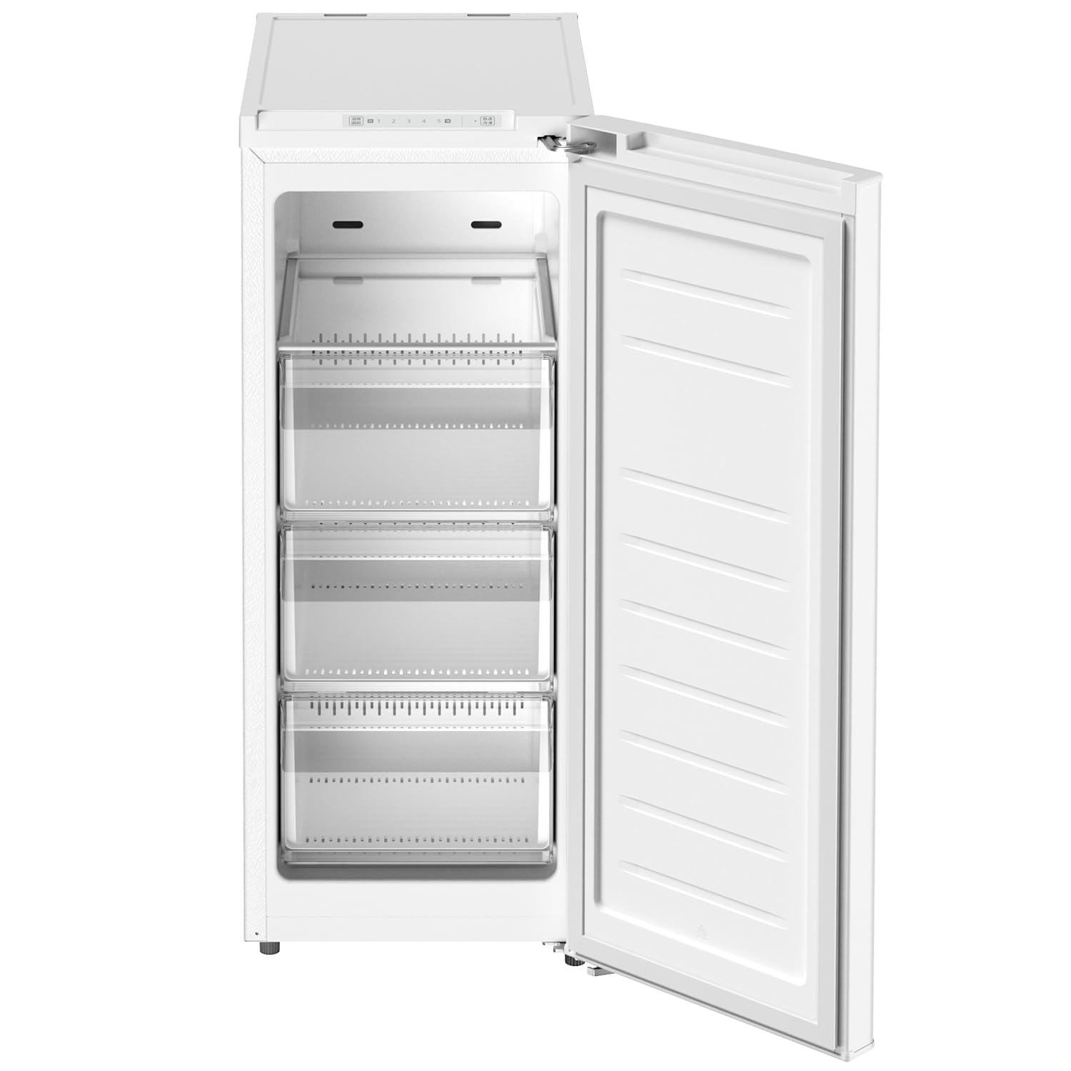 Amazon.co.jp: SAMKYO 冷凍庫 70L スリム 幅35.6cm 自動霜取り ファン