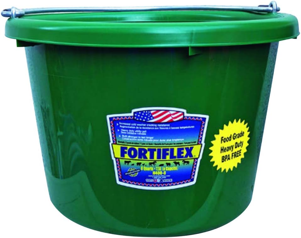 Fortiflex 2 Gallon Utility Bucket Hunter Green