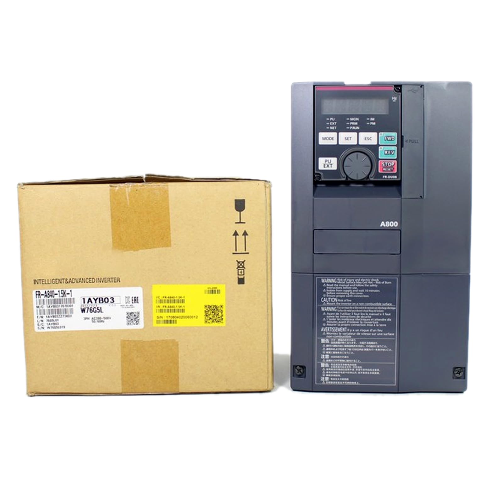 未使用品】三菱電機 インバータ FR-A840-1.5K-1