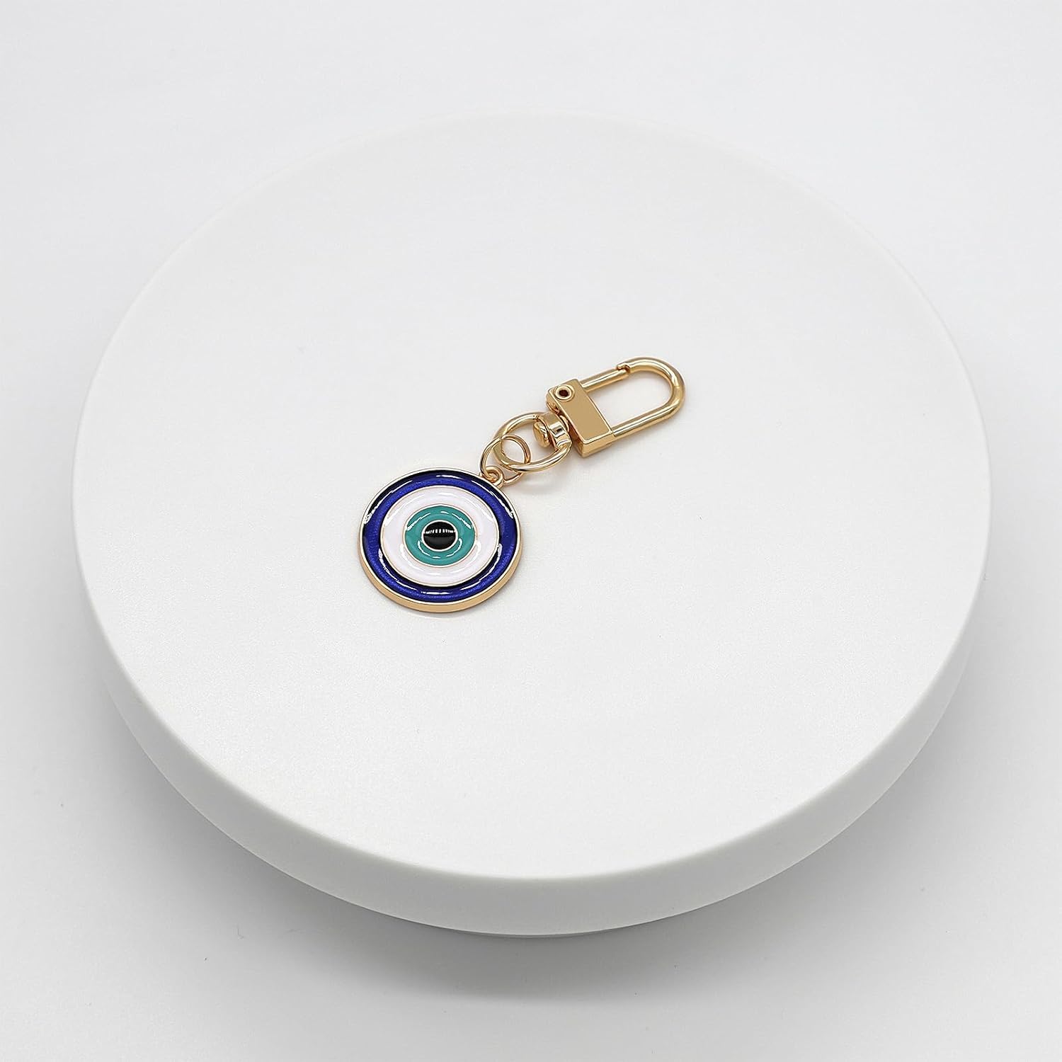 Colourful Evil Eye Keychains - Good Luck Amulet Protection Charm Key Rings for Bags & Purses image 4