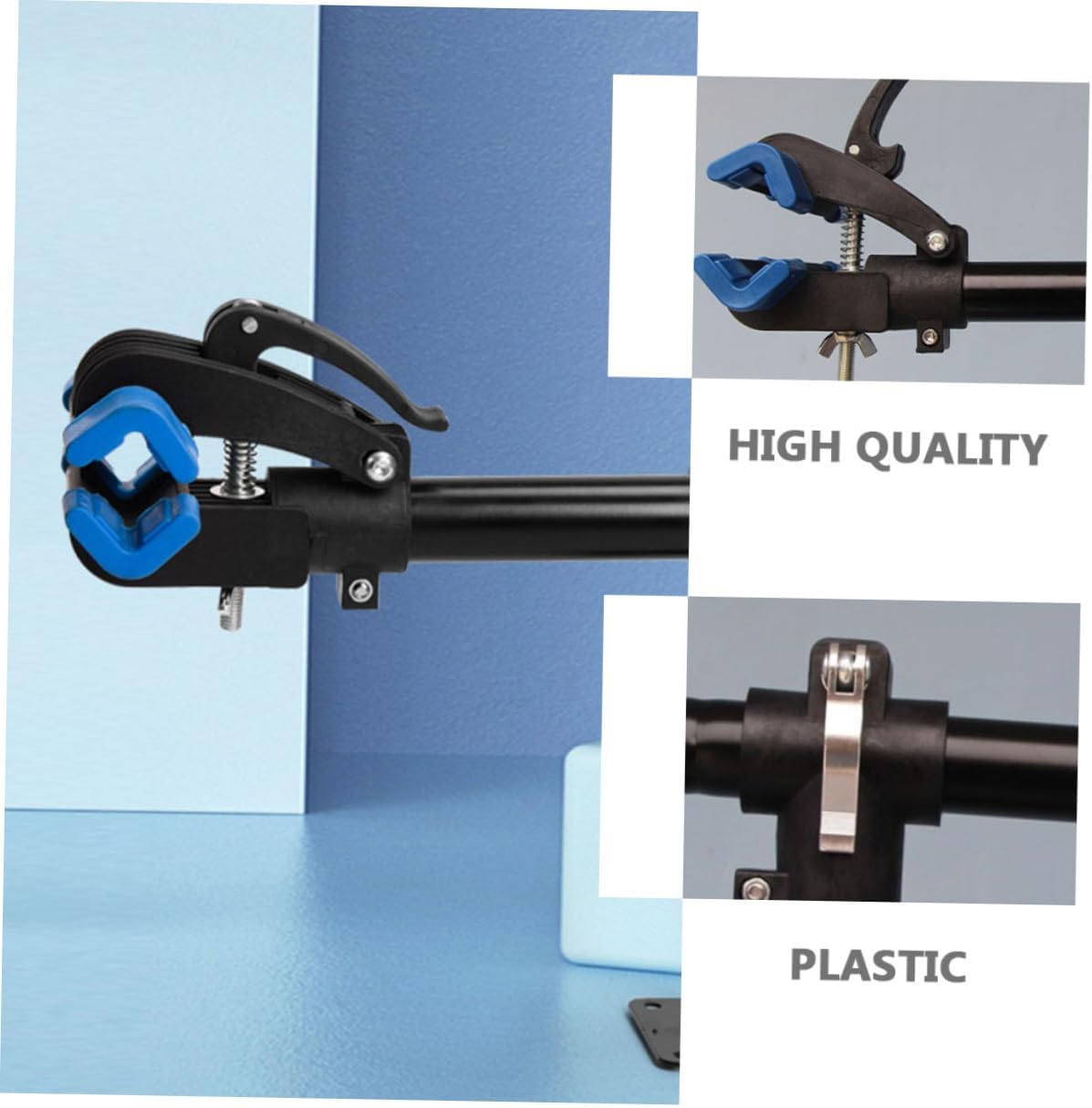 Zerodeko Sturdy Bike Wall Hanger Rack for Indoor Garage Storage High-carbon Steel and Plastic Bicycle Repair Stand with Smooth Edges for Secure Hanging and Organized Space Saving