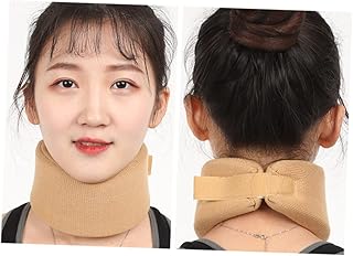 FOMIYES Neck Brace Neck Stabilizer Supporter Support Brace Posture Choker Neck Guard Braces Soft Neck Collar Foam Brace Foam Sponge Sponges Orthotics Men and Women Cervical Spine